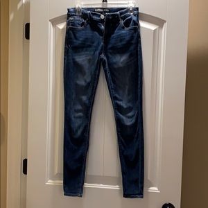 Express mid rise jean legging